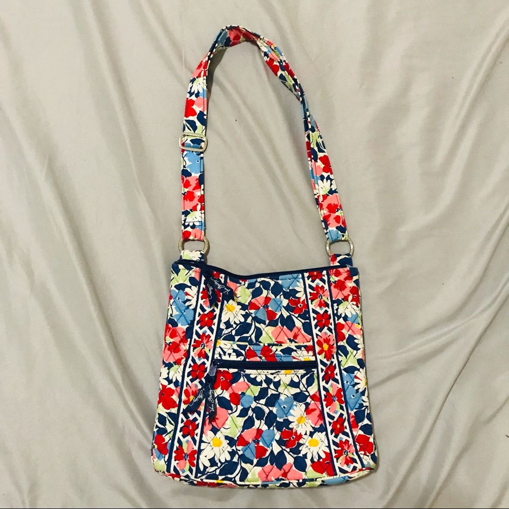 Authentic Vera Bradley Large Hipster Bag